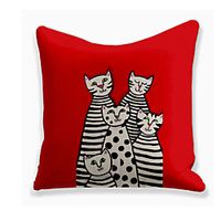 1 pcs Linen Pillow Cover, Print Square Zipper Polyester Traditional Classic miniinthebox - thumbnail