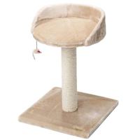 Ebi Scratching Classic Tree Sofa For Cats - Creme-38X38X52Cm