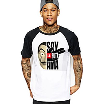 Inspired by la casa de papel Dali Cosplay Costume T-shirt Polyster Print Printing T-shirt For Women's / Men's miniinthebox