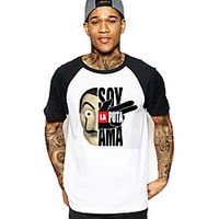 Inspired by la casa de papel Dali Cosplay Costume T-shirt Polyster Print Printing T-shirt For Women's / Men's miniinthebox - thumbnail