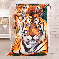 60x120cm Absorbent Microfiber Animal Tiger Print Beach Towels Soft Quick Dry Bath Towel