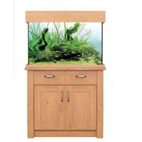 Aqua One Oakstyle Tank 145L 81X37.5X55Cm Aquarium + Cabinet