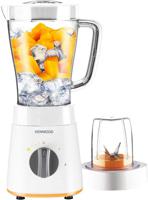 Kenwood Blender 500W Smoothie Blender & Smoothie Maker 1.5L With Multi Mill Grinder & Chopper, Ice Crush Function, Blp15.150Wh, White