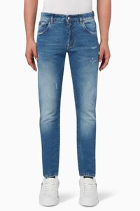 Logo Plaque Slim-Fit Jeans Logo Plaque Slim-Fit Jeans