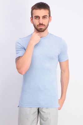 Mens Training Essentials Melange Tee Light Blue Mens Training Essentials Melange Tee Light Blue