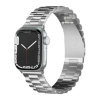 Levelo Daytona Watch Strap for Apple Watch Ultra 49mm/Series 8 45mm/Galaxy Watch 22mm - Silver