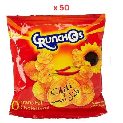 Crunchos Chips Np 13 Gm Chilli Pack Of 50 Crunchos Chips Np 13 Gm Chilli Pack Of 50