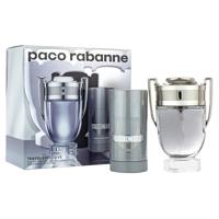 Paco Rabanne Invictus (M) Edt 100Ml + 75Ml Deodorant Stick Travel Set