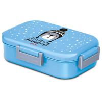 Milton New Flat mate Inner Stainless Steel Lunch Box 700 ml - Panda Blue MT_NFMSS_PABU