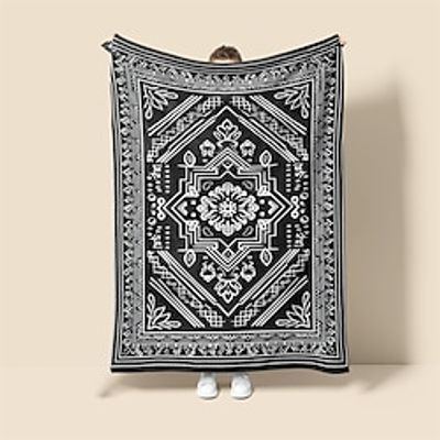 Ethnic Pattern Flannel Throw Blankets Warm All Seasons Room Decoration Gifts Home Decor Lightinthebox