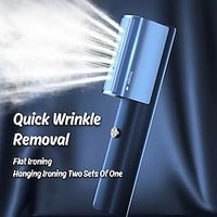 Home Portable Travel Steamer Stylish Blue Handheld Clothes Steamer Portable Travel Steam Iron 0.75 Lbs Lightweight 15 Seconds Fast Heating Travel And Home Lightweight Mini Steam Iron Lightinthebox - thumbnail