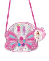 Hot Focus Butterfly Super Star Crossbody Beauty Bag Makeup