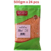 Natures Choice Masoor Dal 500g Pack Of 24 (UAE Delivery Only)