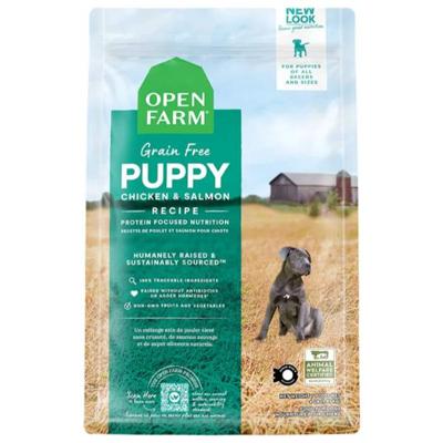 Open Farm Grain Free Puppy Chicken & Salmon Recipe Dry Food - 1.81KG Open Farm Grain Free Puppy Chicken & Salmon Recipe Dry Food - 1.81KG