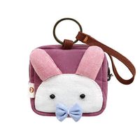 Canvas Cartoon Cute Rabbit Coin Bag Changs Card Bags