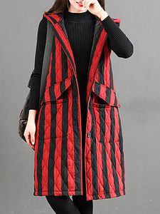 Cotton Warm Hooded Vest