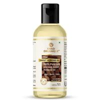 Khadi Organique Sweet almond oil (100% cold pressed ) 100ml