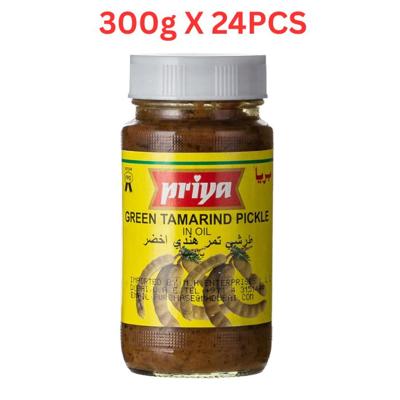 Priya Green Tamarind Pickle In Oil 300g Pack of 24