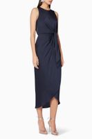 Pohshan Keyhole Detail Midi Dress - thumbnail