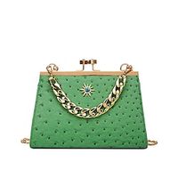 Women's Crossbody Bag Shoulder Bag PU Leather Daily Chain Large Capacity Solid Color Black Pink Blue Lightinthebox