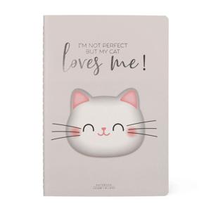 Legami Notebook - Quaderno - Medium (A5) - Lined - Kitty