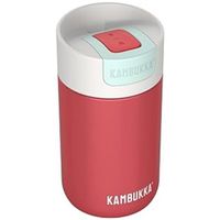 Kambukka Olympus Coffee & Tea Mug - 300 ML - Cherry Cake - Switch lid - Snapclean® Technologie - KAM11-02014