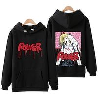 Inspired by Chainsaw Man Power Hoodie Cartoon Manga Anime Front Pocket Graphic Hoodie For Men's Women's Unisex Adults' Hot Stamping 100% Polyester Lightinthebox - thumbnail