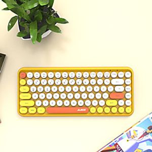 AJAZZ 308I Bluetooth3.0 Creative Keyboard Chiclet Keys Quiet 84 pcs Keys Lightinthebox