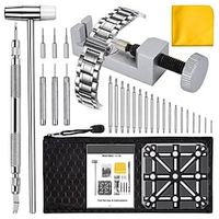 Watch Link Removal Tool Kit Watch Band Strap Pin Remover Watch Tool Kit Link Remover Repair Tool Watch Adjustment Tool Band Replacement Spring Bar Tool Set miniinthebox - thumbnail