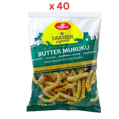 Haldirams Dakshin Express Butter Murukku 180gm - Pack Of 40