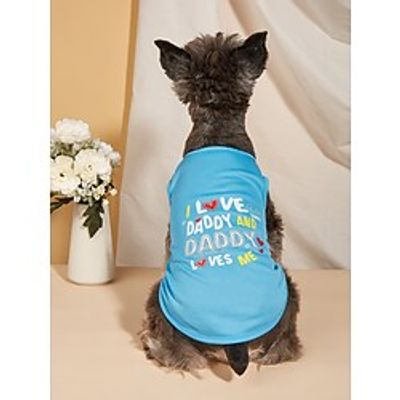 Dog Shirts Cotton Striped T-Shirt, Summer Pet Clothes for Small Dogs, Soft Puppy Apparel Cat Tee, Breathable Stretchy Lightinthebox