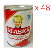 Alaska Evaporated Filled Milk 370Ml Pack Of 48 (UAE Delivery Only)