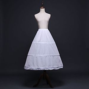Bride Classic Lolita 1950s Layered Vacation Dress Dress Petticoat Hoop Skirt Crinoline Prom Dress Women's Girls' Costume White Vintage Cosplay Wedding Party Princess miniinthebox