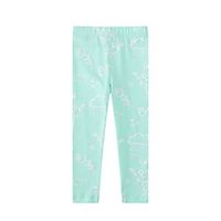 Kids Girls' Leggings Light Green Animal Print Basic 3-8 Years Lightinthebox - thumbnail