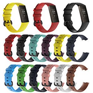 Watch Band for Fitbit Charge 3 Fitbit Sport Band Silicone Wrist Strap miniinthebox