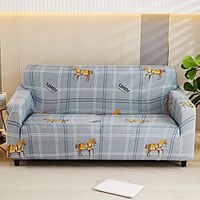 Dustproof All-powerful Slipcovers Stretch Sofa Cover Super Soft Fabric Couch Cover With One Free Boster Case(Chair/Love Seat/3 Seats/4 Seats) miniinthebox - thumbnail