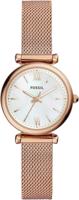 Fossil Womens Quartz Watch, Analog Display and Stainless Steel Strap ES4433