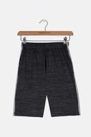 Kids Boys Pull On Short  Black/Grey - thumbnail