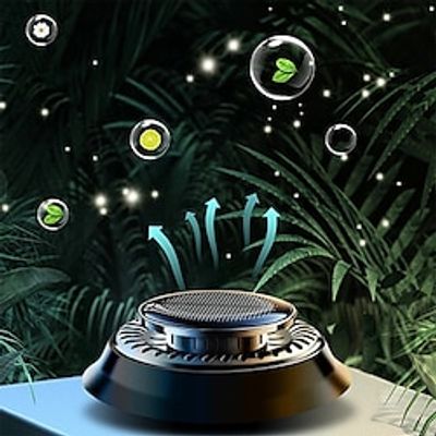 Solar Rotating Aroma Diffuser Essential Oils Vehicle Microwave Solid Aromatherapy Car Diffusers For Auto Truck Long-lasting Aromatherapy Molecule Rotating Decor miniinthebox