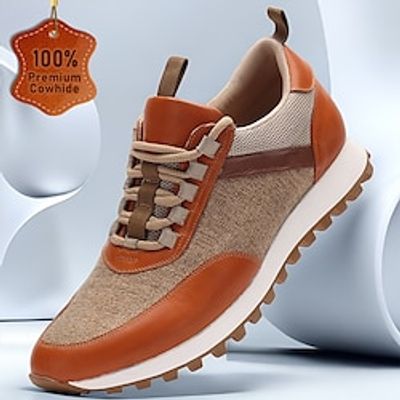 Men's Oxfords Formal Shoes Dress Shoes Casual Daily Office Career Leather Italian Full-Grain Cowhide Comfortable Slip Resistant Lace-up Brown Lightinthebox Men's Oxfords Formal Shoes Dress Shoes Casual Daily Office Career Leather Italian Full-Grain Cowhide Comfortable Slip Resistant Lace-up Brown Lightinthebox