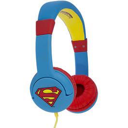 OTL On-Ear Junior Headphone - Superman - Portable Headset Volume Limiting Kids Headphones