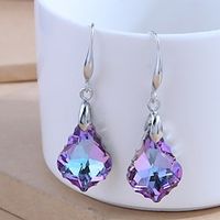 1 Pair Hanging Earrings For Women's Wedding Sport Engagement Alloy Classic Fashion Lightinthebox - thumbnail