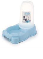 Convertible 2 In 1 Food & Water Dispenser blue For Cat & Dog - 1.5L