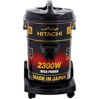 Hitachi Drum Vacuum Cleaner 2300 Watts, 21 Liters Dust Capacity -CV9800YJ240BR