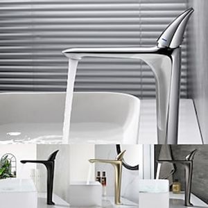 Bathroom Sink Faucet - Classic Electroplated Centerset Single Handle One HoleBath Taps Lightinthebox