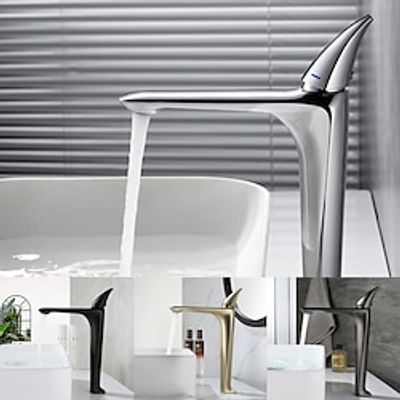 Bathroom Sink Faucet - Classic Electroplated Centerset Single Handle One HoleBath Taps Lightinthebox