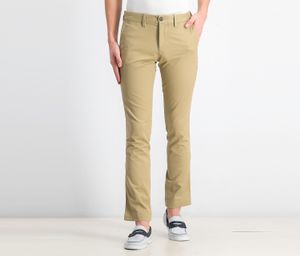 Mens Skinny Stretch Pants  Light Khaki