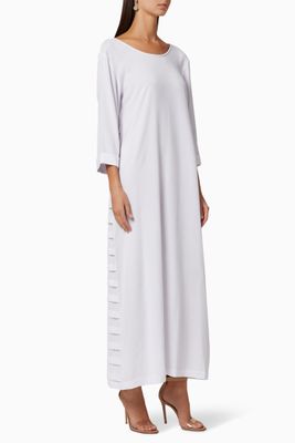 Twofold Collection Pleated Kaftan