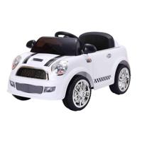 Megastar Ride On 6V Mini Coupe Car - White (UAE Delivery Only)