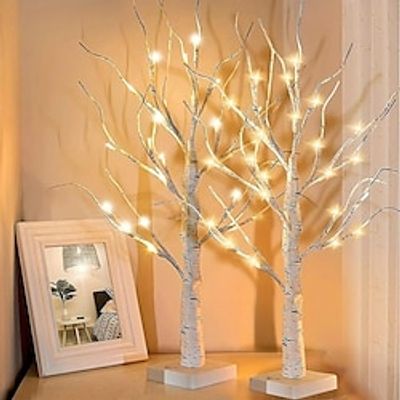 LED Iights tree lights Decorative lights Christmas Birch Tree lights Simulated tree lights Decorative Table lamps Wholesale Lightinthebox